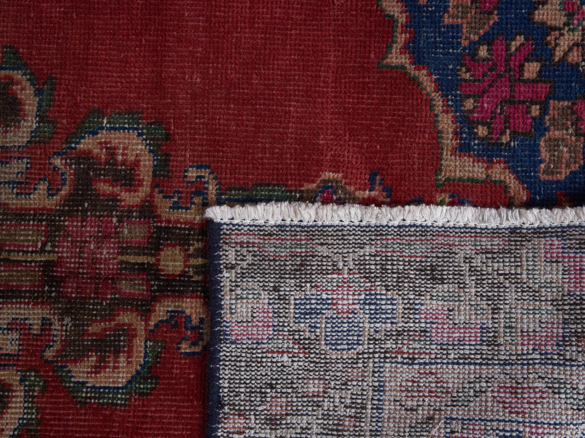 3'3" x 10'1" Oriental Red Persian Style Runner Rug