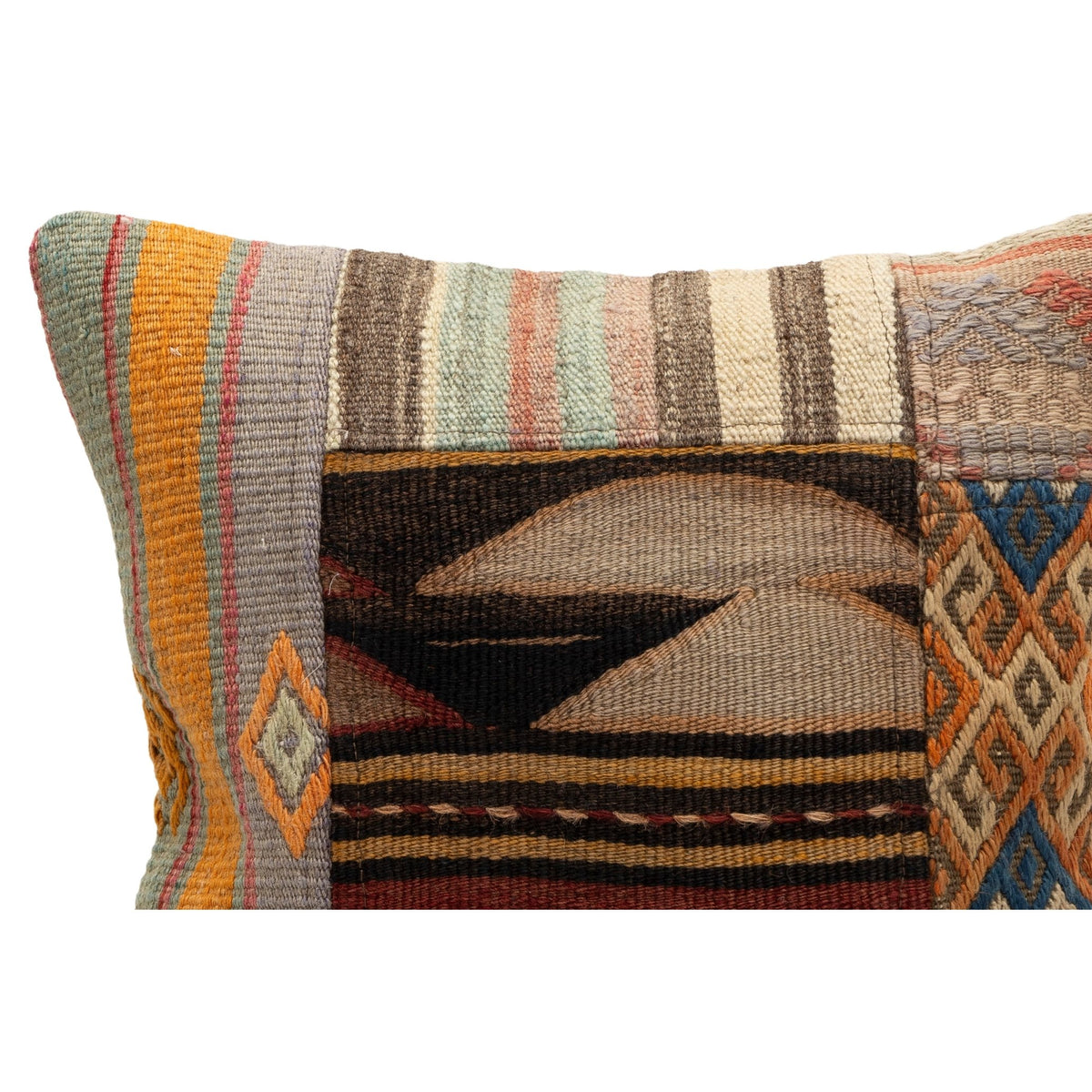 Handmade Vintage Turkish Kilim Pillow Cover