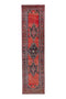 3'1" x 12'8" Vintage Handmade Oriental Style Runner Rug