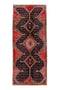 4'1" x 9'6" Vintage Turkish Runner Rug