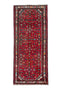 2'8" x 6'6" Vintage Turkish Red Runner Rug