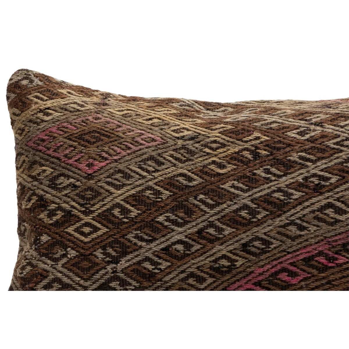 Vintage Neutral Kilim Cushion Cover 12" x 20"