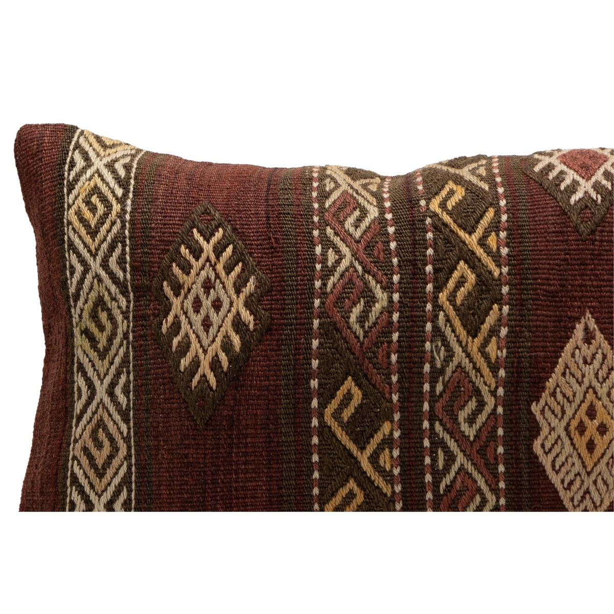 Vintage Neutral Kilim Cushion Cover 12" x 20"