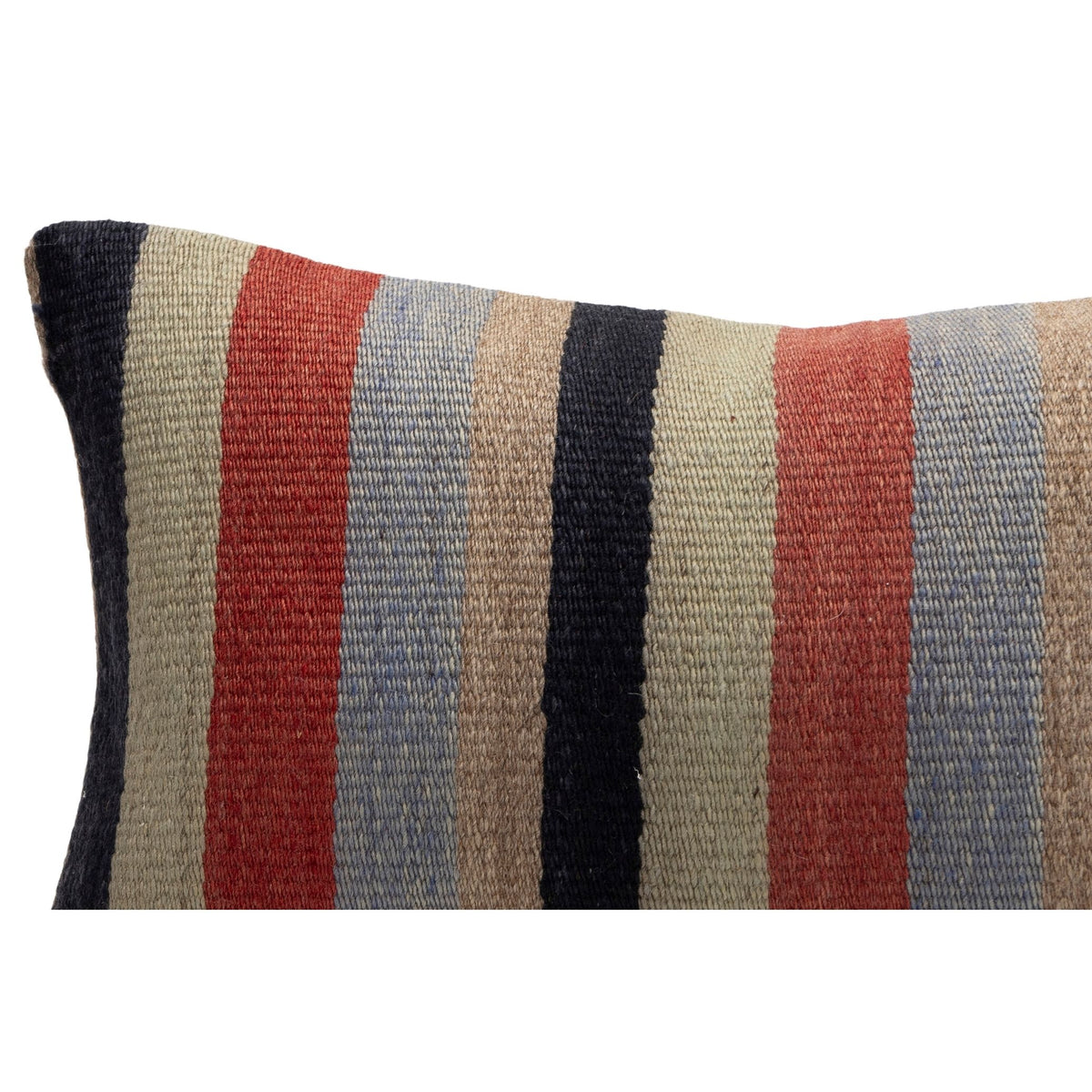 Vintage Striped Kilim Cushion Cover 12" x 20"