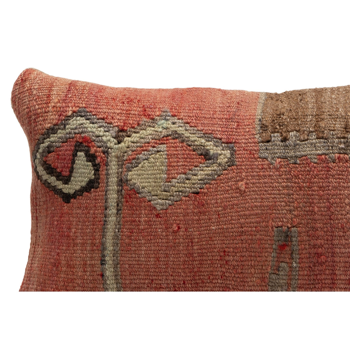 Oriental Kilim Throw Pillow Cover 12" x 20"