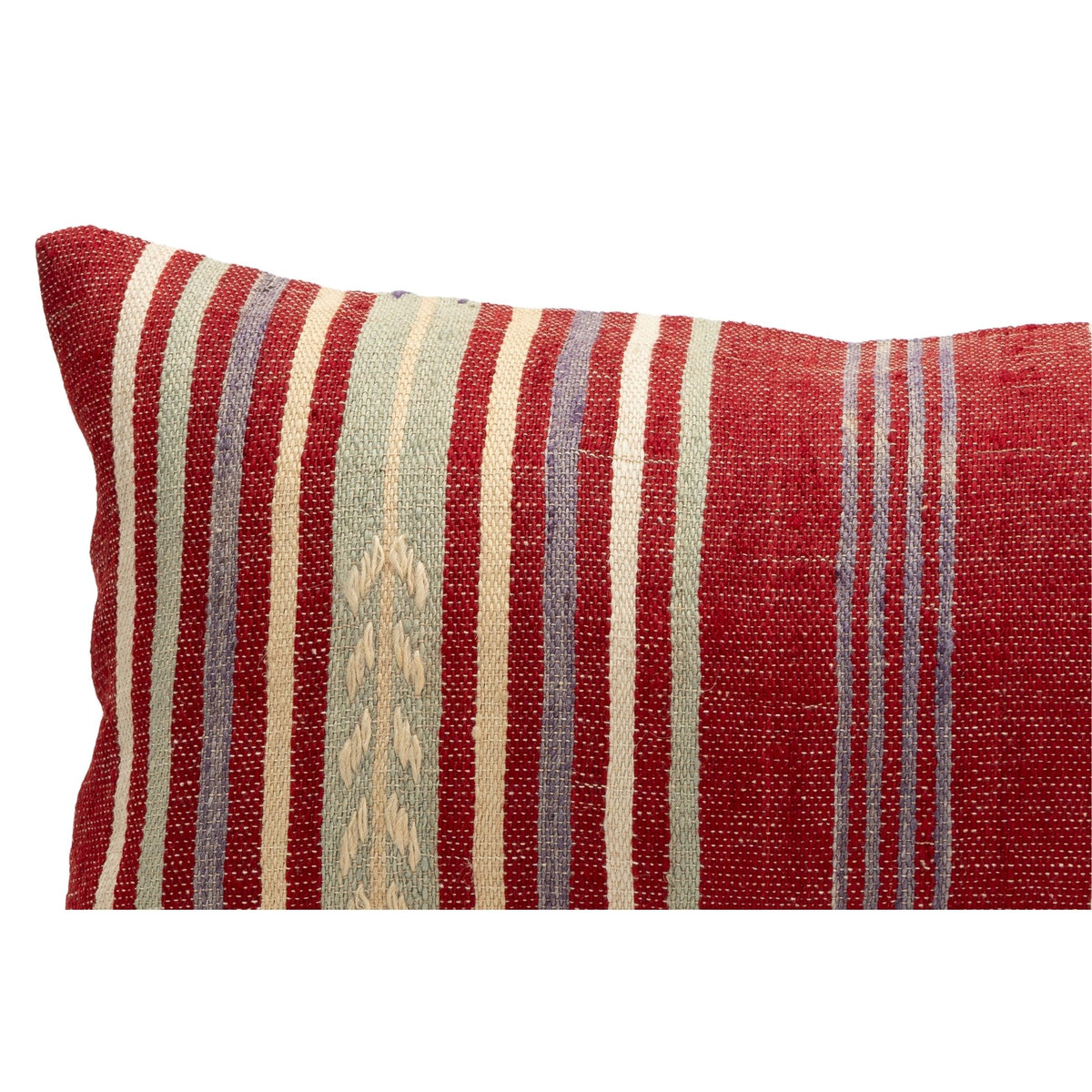 Vintage Kilim Striped Cushion Cover 12" x 20"