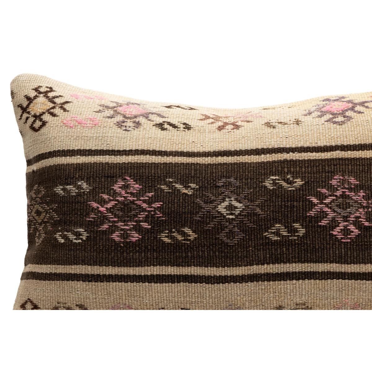 Vintage Kilim Throw Pillow Covers 16" x 24"