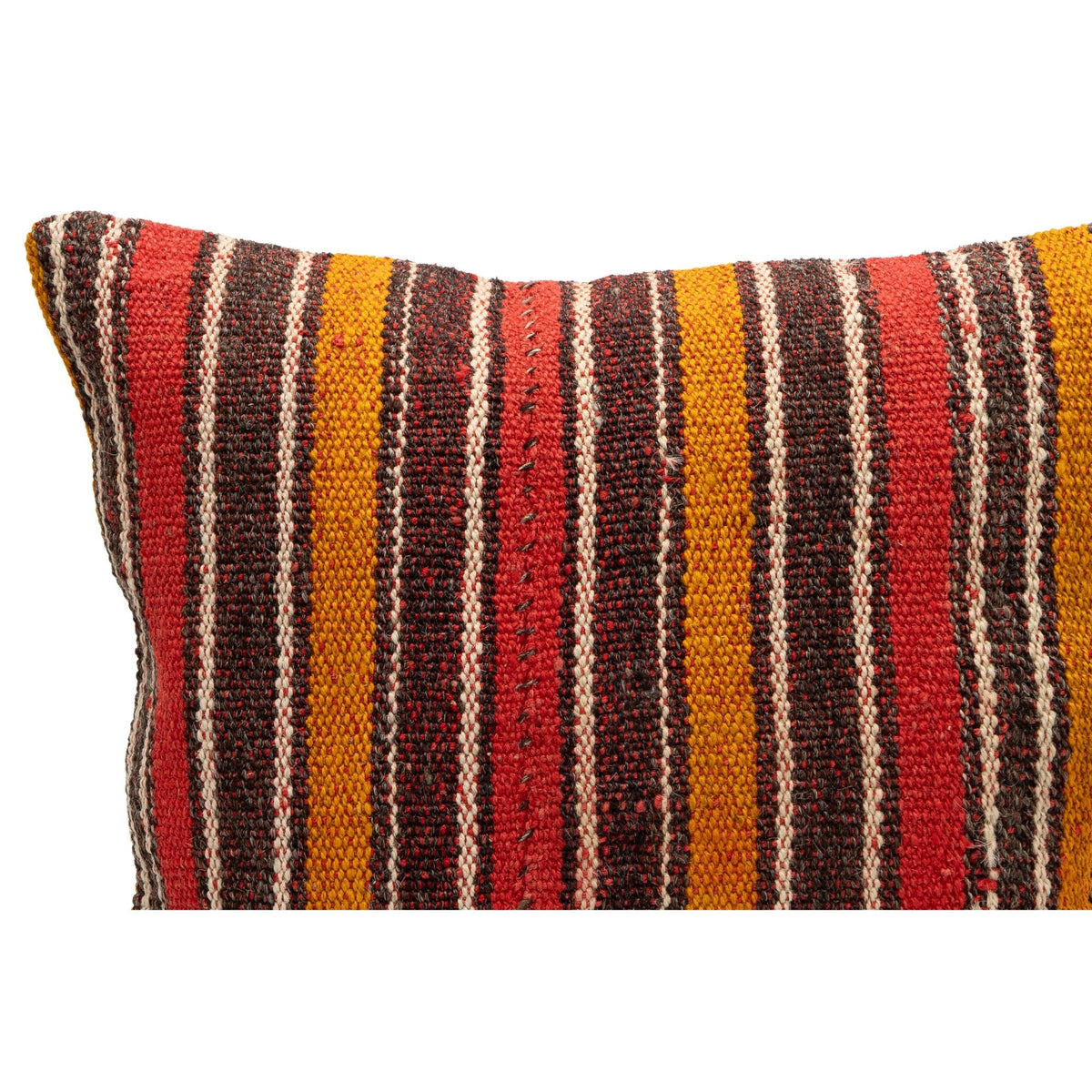 Handwoven Kilim Throw Pillow Case 16" x 16"