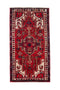 3'2" x 6'2" Vintage Oriental Style Small Red Rug