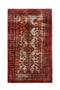 3'7" x 6'3" Handwoven Vintage Small Rug