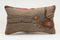 Vintage Kilim Lumbar Pillow 12x20