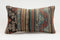 Vintage Kilim Lumbar Pillow 12x20