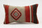 Vintage Kilim Lumbar Pillow 12x20