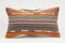 Handwoven Turkish Kilim Pillow Cover 12x20