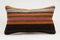 Handwoven Turkish Kilim Pillow Cover 12x20