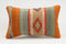Handwoven Turkish Kilim Pillow Cover 12x20