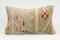 Handwoven Turkish Kilim Pillow Cover 12x20