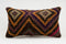 Handwoven Turkish Kilim Pillow Cover 12x20