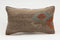 Handwoven Turkish Kilim Pillow Cover 12x20