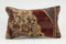 Oriental Turkish Rug Pillow Cover 12x20