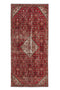 4'2" x 9'4" Vintage Turkish Red Medium Rug