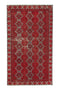 3'6" x 6'4" Vintage Turkish Red Small Rug