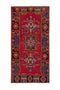 3'8" x 7'7" Handmade Vintage Medium Area Rug