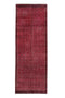 4'3" x 12'10" Handwoven Turkish Red Runner Rug