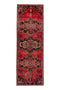 2'11" x 9'3" Vintage Turkish Red Runner Rug