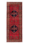 3'6" x 9'4" Vintage Red Entryway Hallway Runner Rug