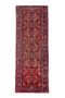 4'4" x 11'8" Vintage Turkish Runner Rug