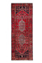 3'7" x 9'9" Handmade Vintage Turkish Runner Rug