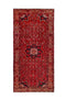 4'4" x 9'8" Handmade Vintage Turkish Runner Rug