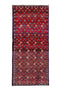 3'10" x 8'8" Vintage Turkish Runner Rug