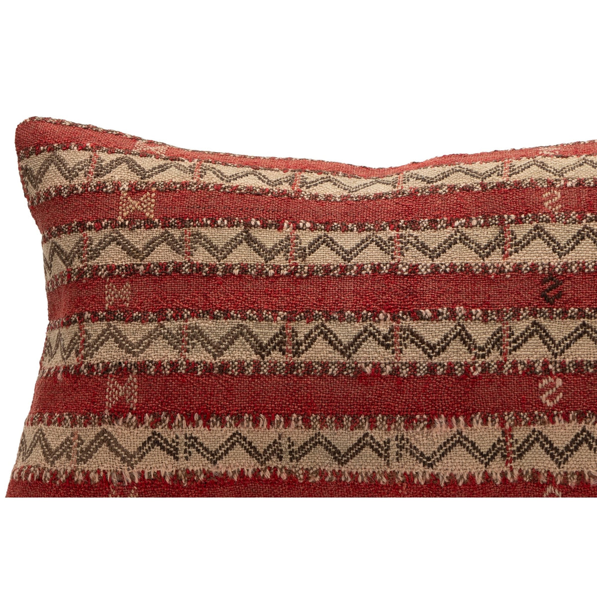 Striped Boho Throw Pillow Cover