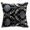Artisanal Velvet Ikat Lumbar Pillow Case | Handcrafted Decorative Cushion, 16x16" / 40x40 cm