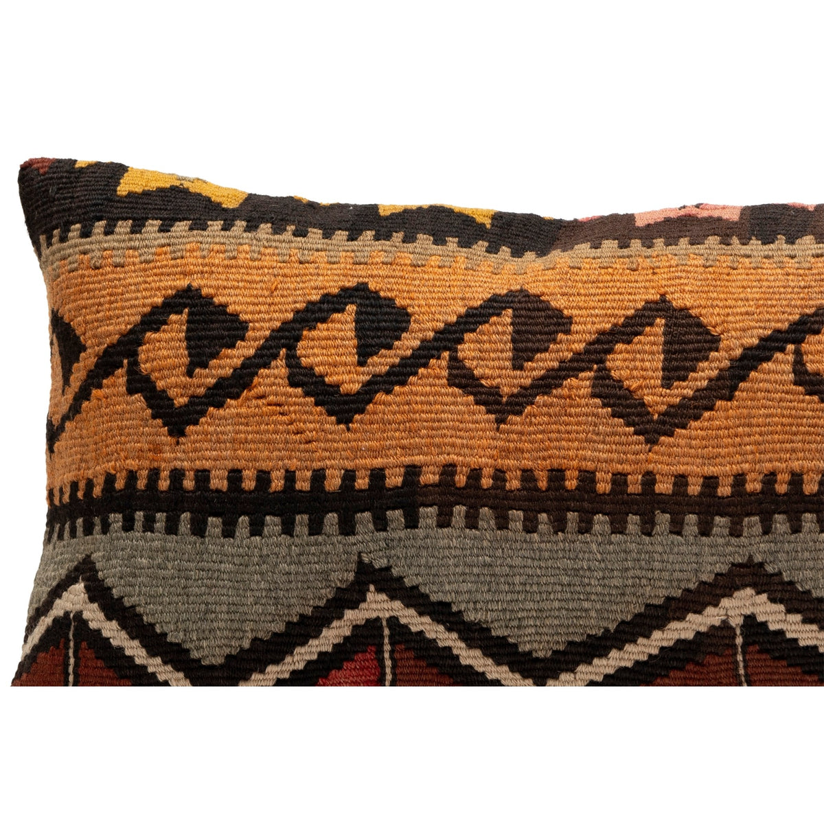 Decorative Oriental Kilim Pillow Cover 12" x 20"