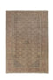 6'8" x 9'10" Neutral Vintage Handmade Large Rug