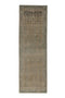4'3" x 14'3" Handmade Vintage Turkish Runner Rug