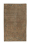 4'2" x 7'2" Handmade Neutral Vintage Medium Rug