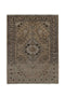 2'9" x 4'2" Neutral Vintage Turkish Small Rug
