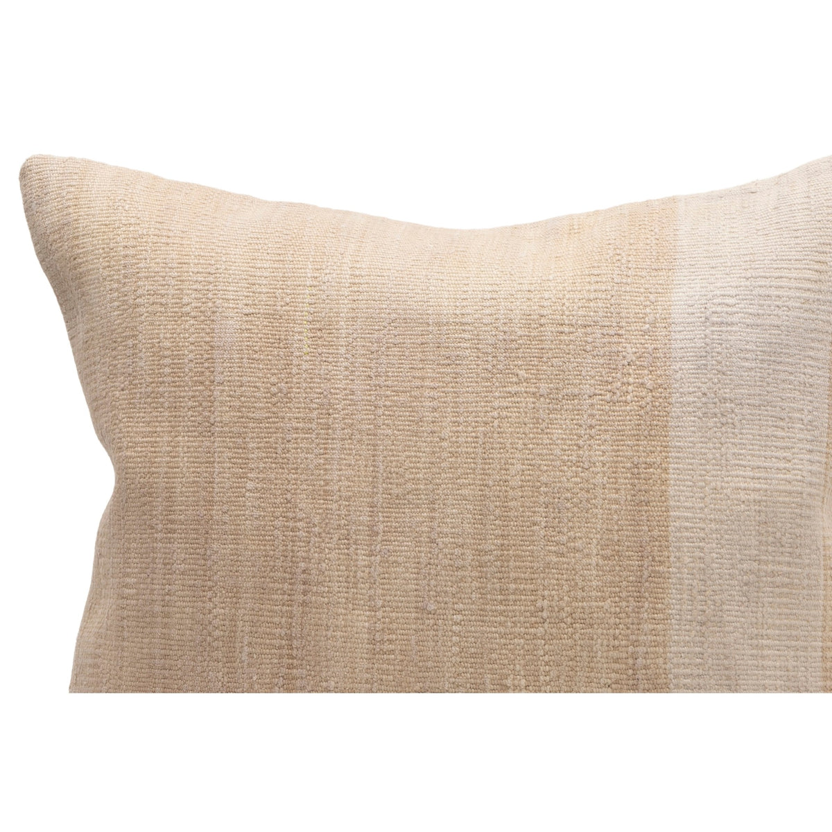 Neutral Handmade Wool Pillow Cover 16" x 16"