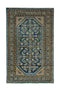 3'7" x 5'5" Vintage Handmade Small Area Rug