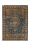 9'10" x 13'3" Handwoven Vintage Oversize Living Room Rug