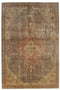 7'1" x 10'7" Handmade Vintage Neutral Oversize Rug