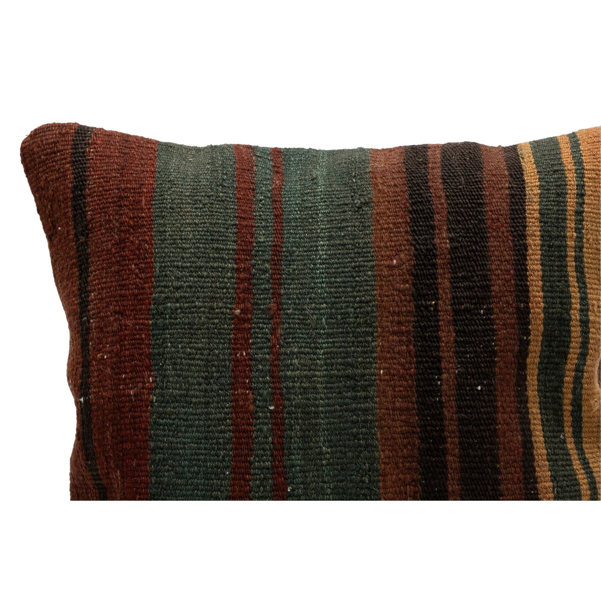 Striped Kilim Cushion Pillow Cover 16" x 16"