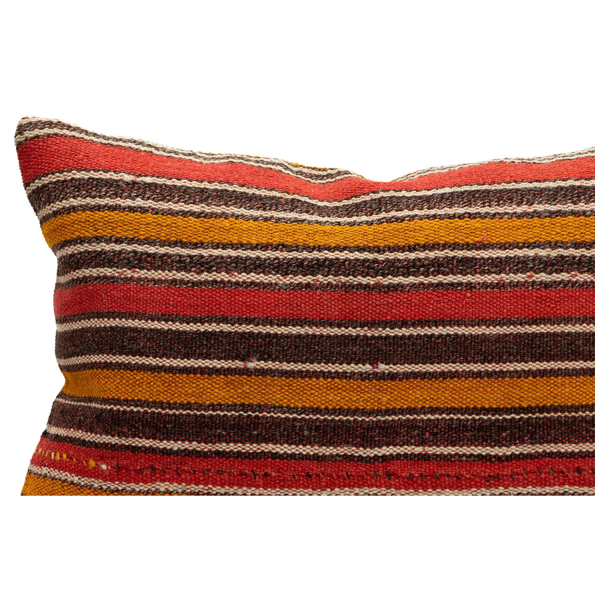 Vintage Striped Kilim Throw Pillow Covers 16" x 24"