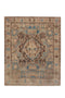 9'5" x 11'5" Handmade Vintage Oversize Neutral Rug
