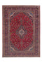 9'5" x 13'1" Handmade Vintage Turkish Red Oversize Rug