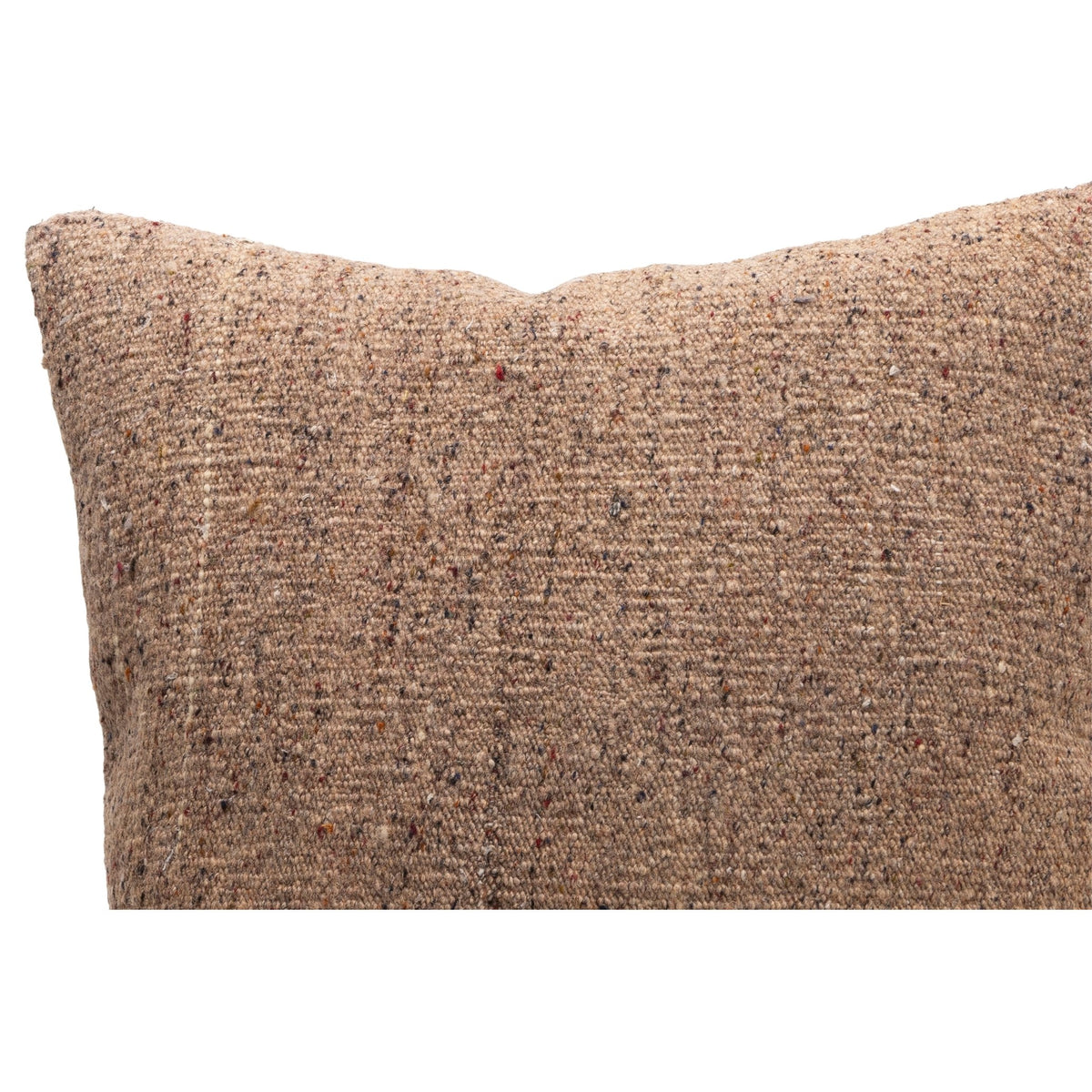 24" x 24" Handwoven Neutral Kilim Cushion Cover